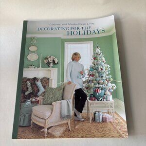 🎁 1998 Martha Stewart's Decorating For the Holidays Softcover Book 🎄